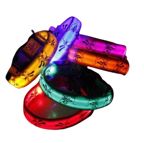 Φωτεινό περιλαίμιο – κολάρο σκύλου – 2.5cm – S/M/L – 12pcs – 550229