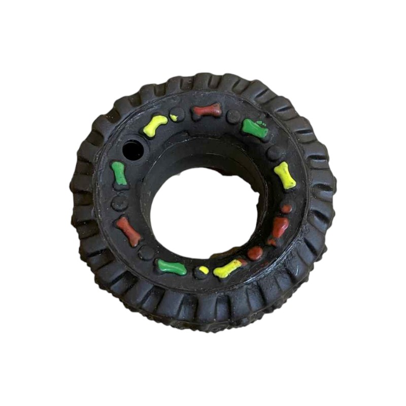 Παιχνίδι σκύλου Latex κρίκος – 9cm – 12pcs – 550303