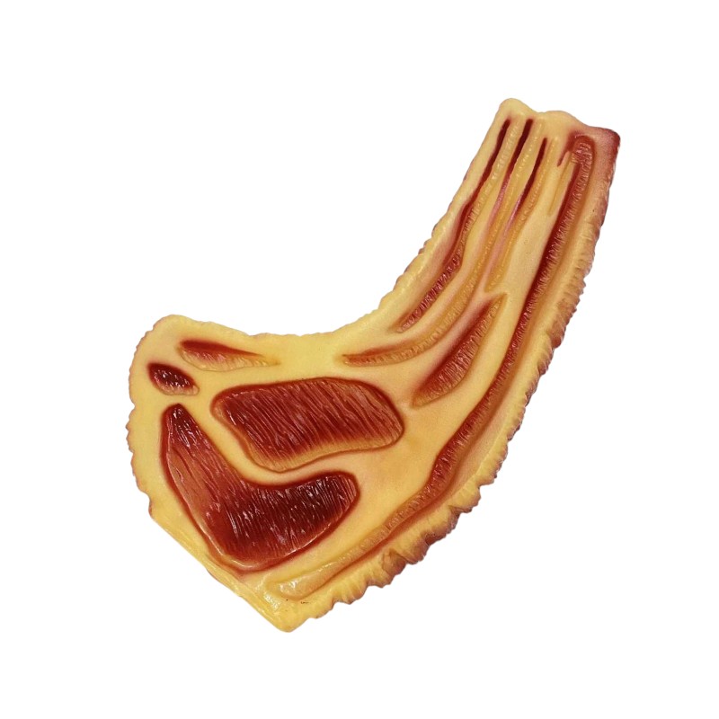 Παιχνίδι σκύλου Latex Steak – 20.5x12cm – 12pcs – 550352
