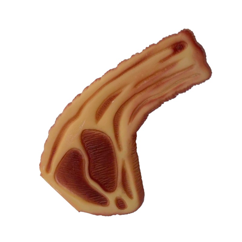 Παιχνίδι σκύλου Latex Steak – 15.5x9cm – 12pcs – 550353