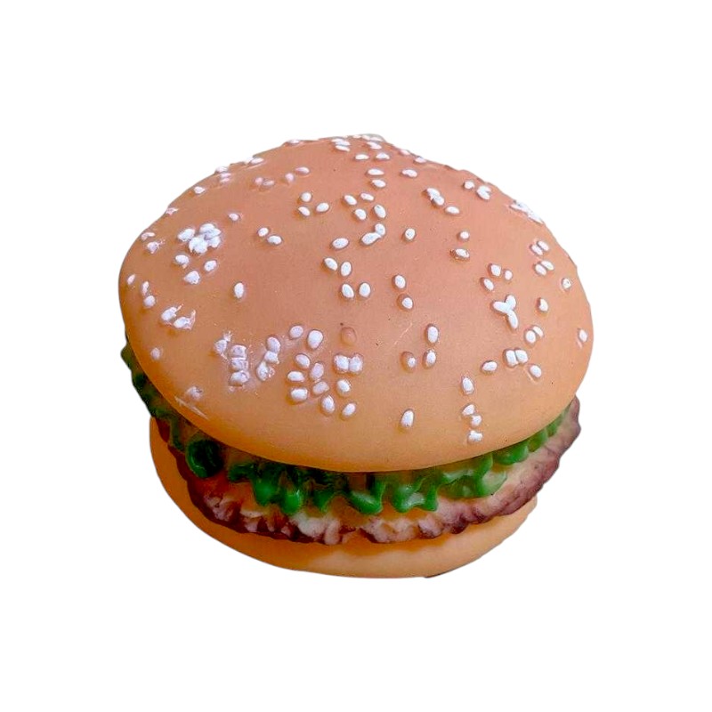 Παιχνίδι σκύλου Latex Burger – 8x5cm – 12pcs – 550382