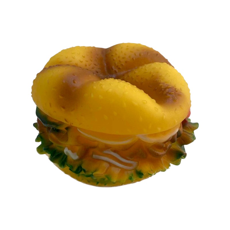 Παιχνίδι σκύλου Latex Burger – 13x7cm – 12pcs – 550394