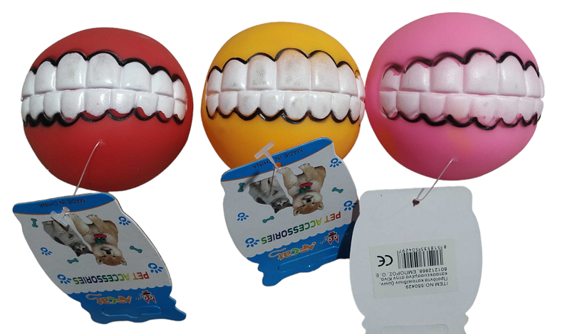 Παιχνίδι σκύλου Latex – 12pcs – 550429