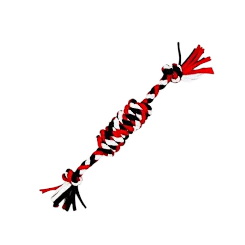 Παιχνίδι σκύλου σχοινί με κόμπους – 30cm – 12pcs – 550489