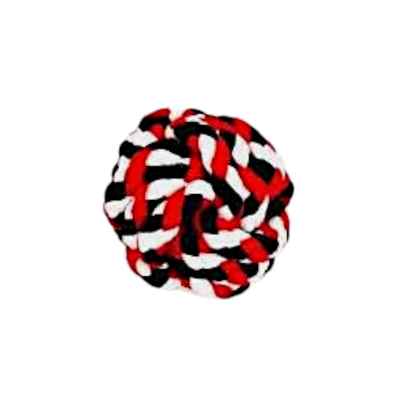 Παιχνίδι σκύλου μπάλα από σχοινί – 8cm – 12pcs – 550495