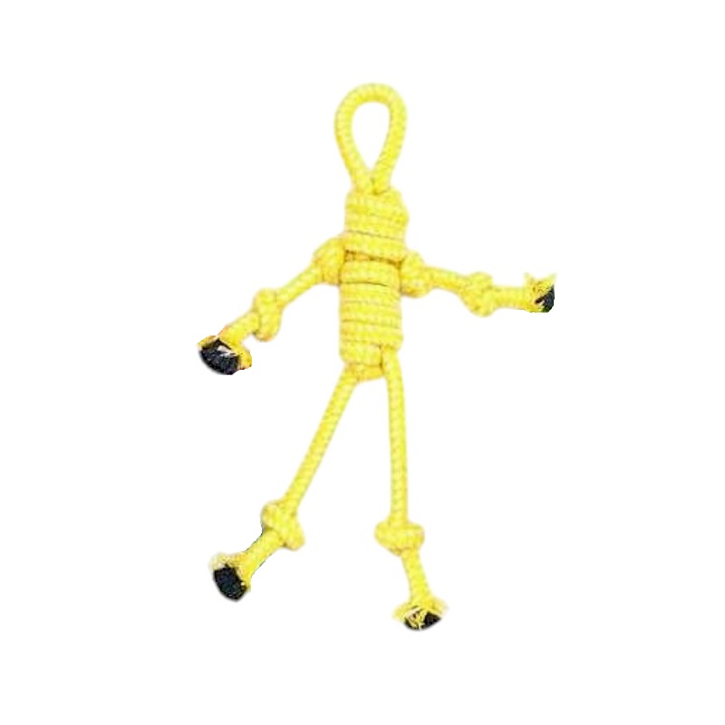 Παιχνίδι σκύλου σχοινί με κόμπους – 30x20cm – 12pcs – 550546
