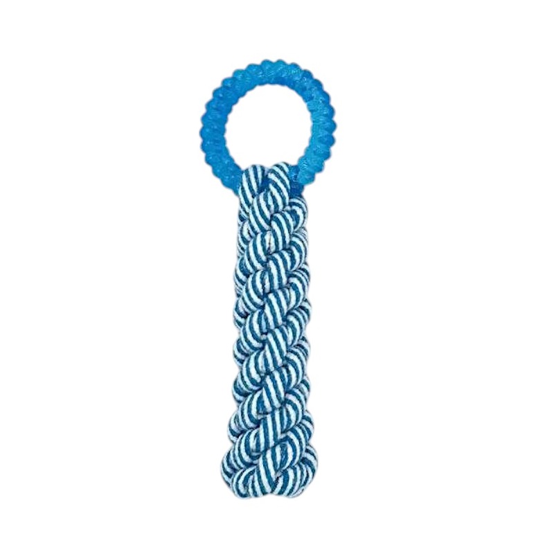 Παιχνίδι σκύλου σχοινί με μασητικό – 33cm – 12pcs – 550552