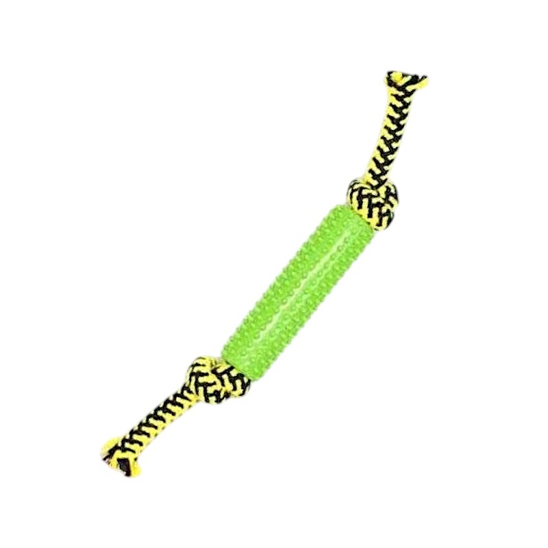 Παιχνίδι σκύλου σχοινί με μασητικό – 25cm – 12pcs – 550574