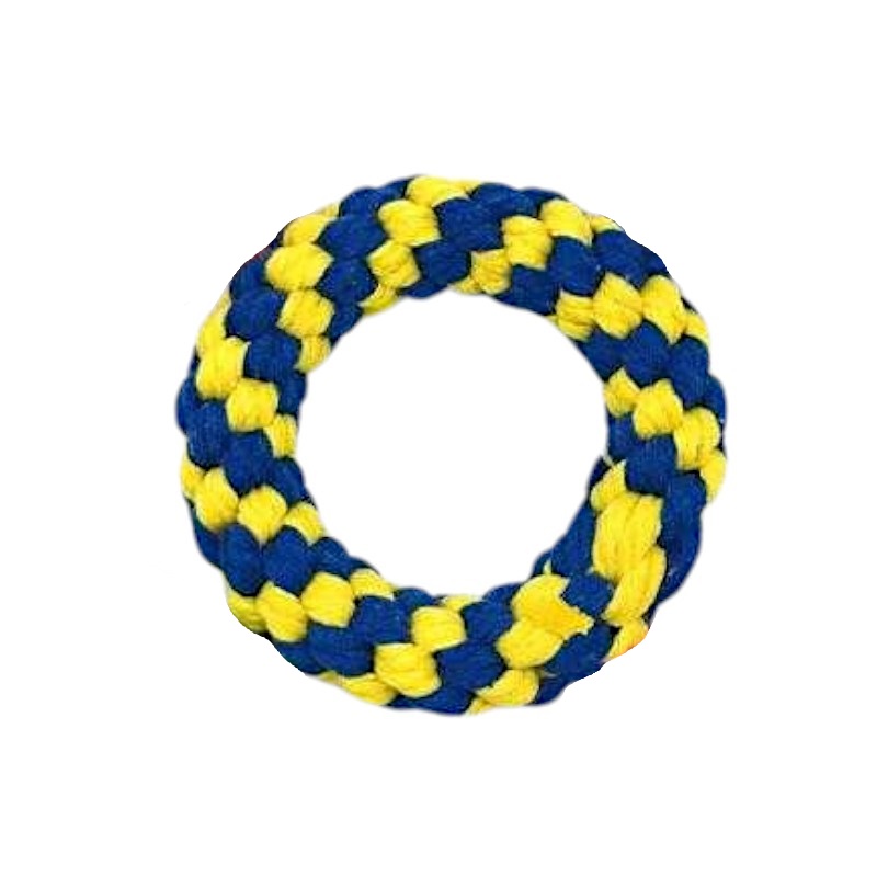 Παιχνίδι σκύλου κρίκος σχοινί – 12cm – 12pcs – 550594