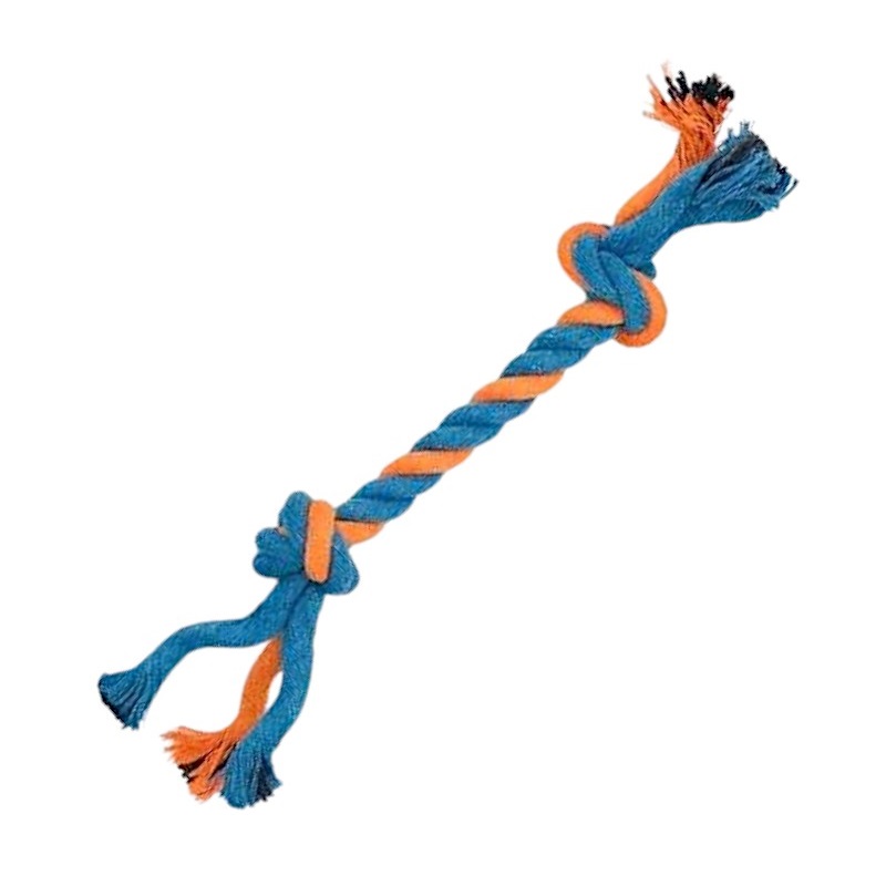 Παιχνίδι σκύλου σχοινί με κόμπους – 20cm – 12pcs – 550619