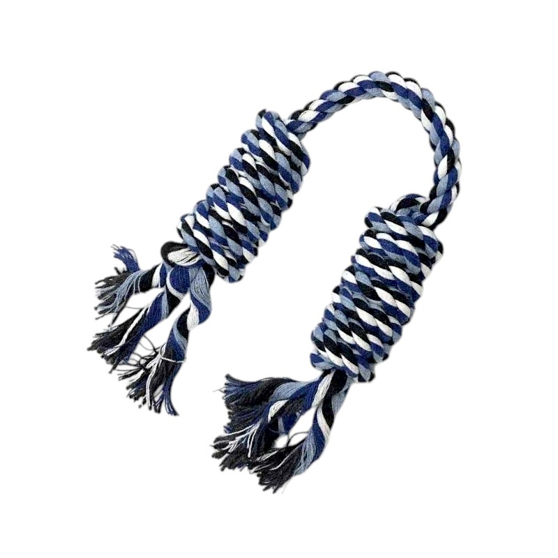 Παιχνίδι σκύλου σχοινί με κόμπους – 40cm – 12pcs – 550625