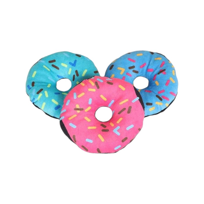 Λούτρινο παιχνίδι σκύλου Donut – 16cm – 12pcs – 550799