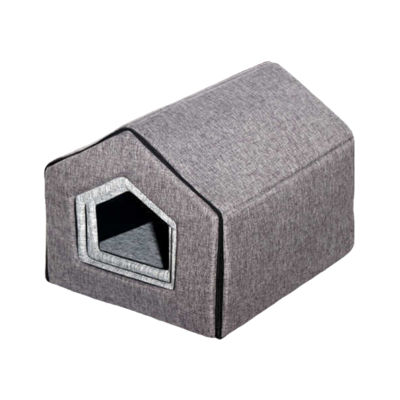 Σπίτι-κρεβάτι κατοικιδίου – 3pcs – 550917 – Grey