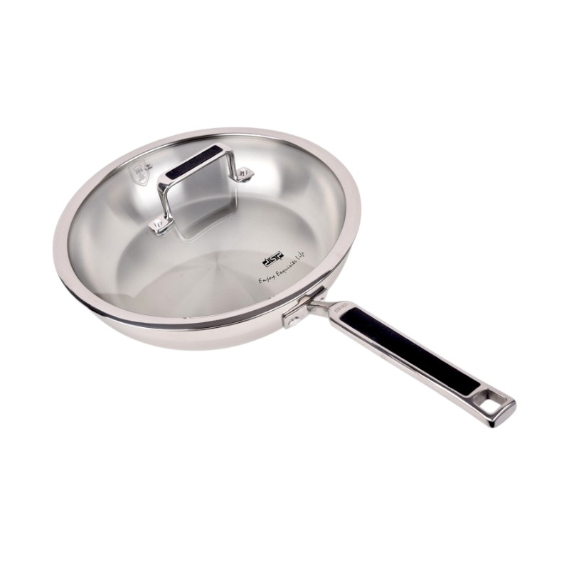 Τηγάνι ανοξείδωτο με καπάκι – 2.5L – CS002-C24 – DSP – 560539