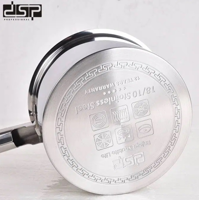 Γαλατιέρα ανοξείδωτη με καπάκι – 1.8L – CS003-A16 – DSP – 560683