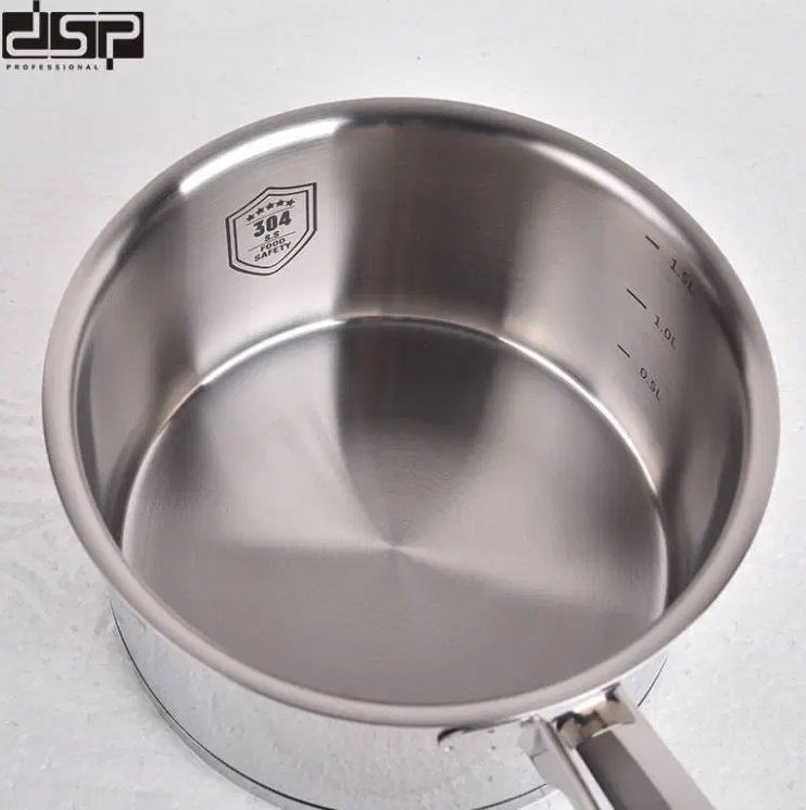 Γαλατιέρα ανοξείδωτη με καπάκι – 1.8L – CS003-A16 – DSP – 560683