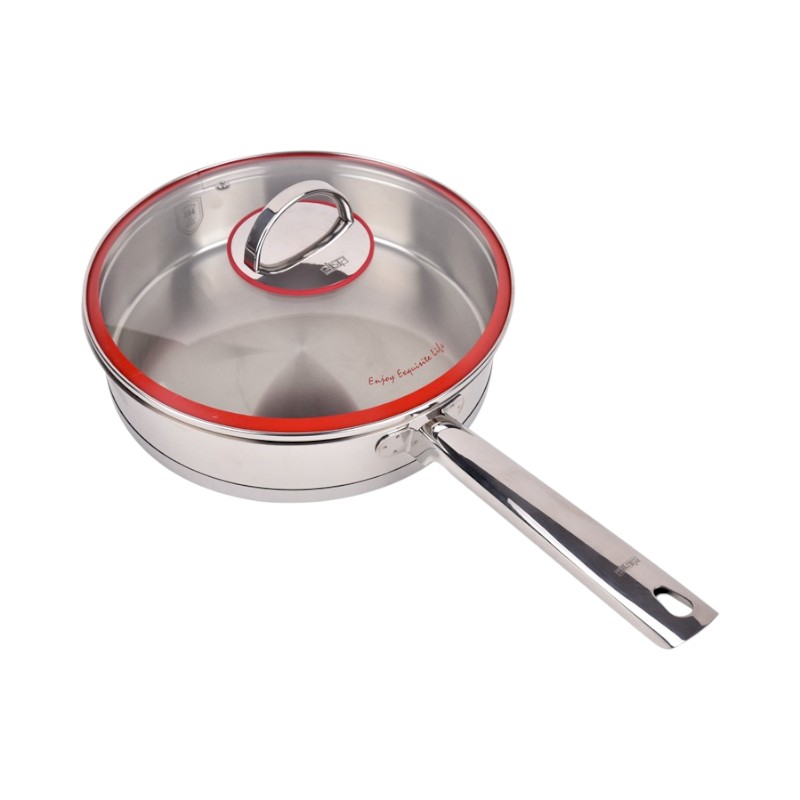 Τηγάνι ανοξείδωτο με καπάκι – 2.5L – CS003-C24 – DSP – 560997