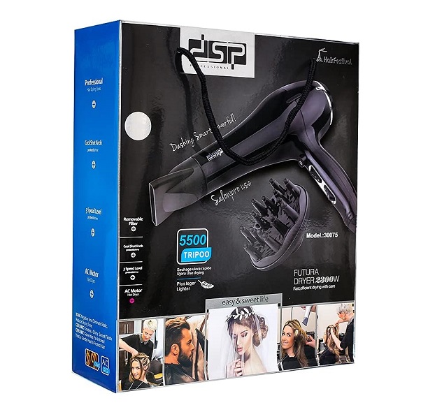 Πιστολάκι μαλλιών – 30075 – DSP – 561291 – Black