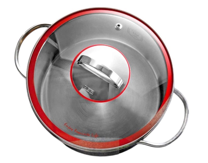 Κατσαρόλα ανοξείδωτη με καπάκι – 6.3L – CS003-B24 – DSP – 561598