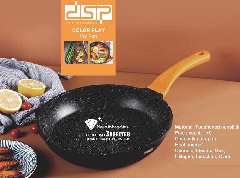 Αντικολλητικό τηγάνι – 1.9L – CA002-C24-Black – DSP – 562724