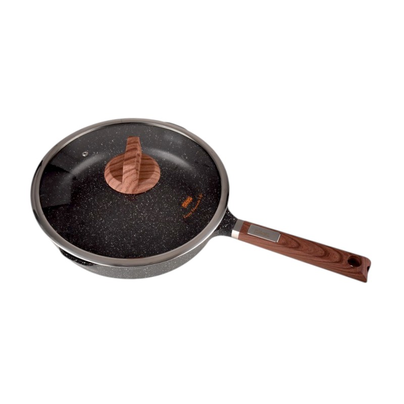 Αντικολλητικό τηγάνι με καπάκι – 2.7L – CA005-CD24-Black – DSP – 565718