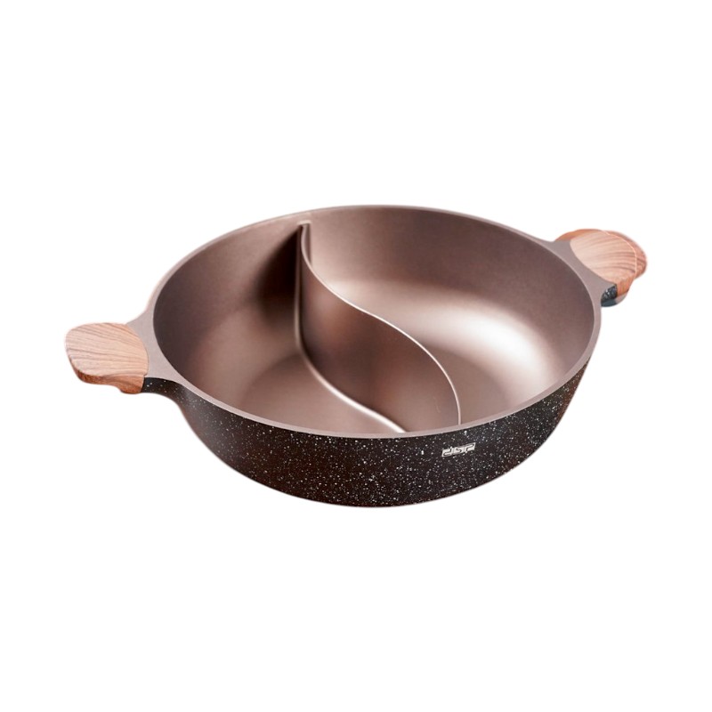 Κατσαρόλα αντικολλητική 2 θέσεων – 6.3L – CA004-G32-Black – DSP – 565909