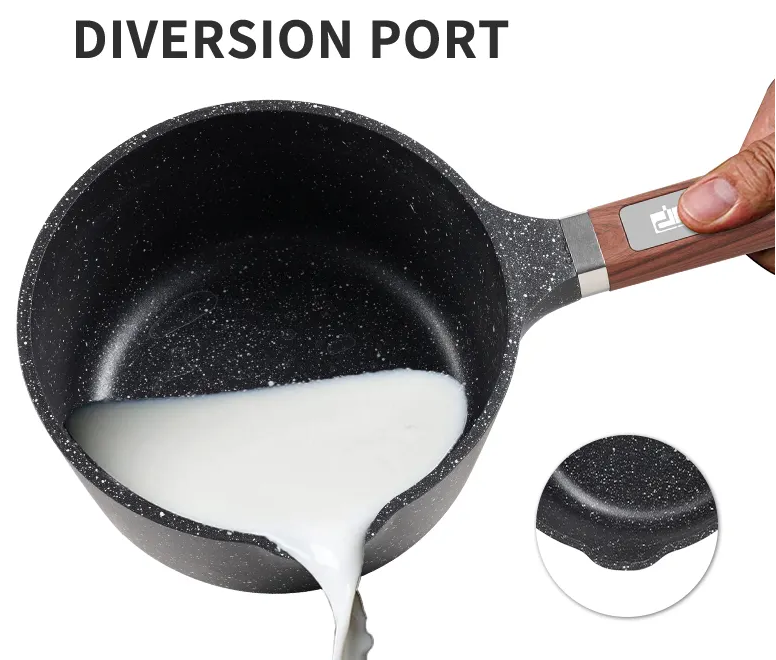 Γαλατιέρα αντικολλητική με καπάκι – 1.45L – CA005-A16-Black – DSP – 612432