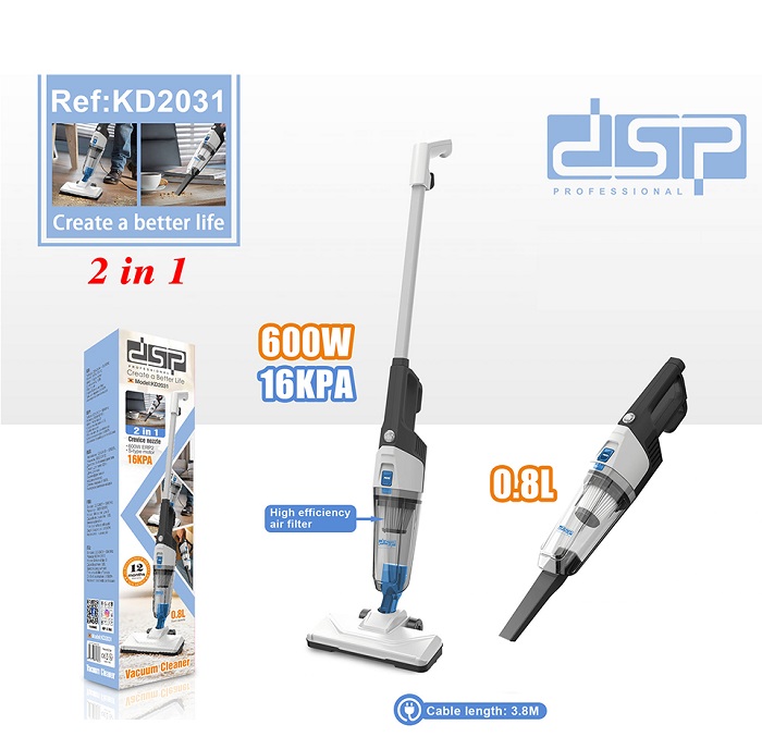Ηλεκτρική σκούπα Stick – KD2031 – 600W – DSP – 615600