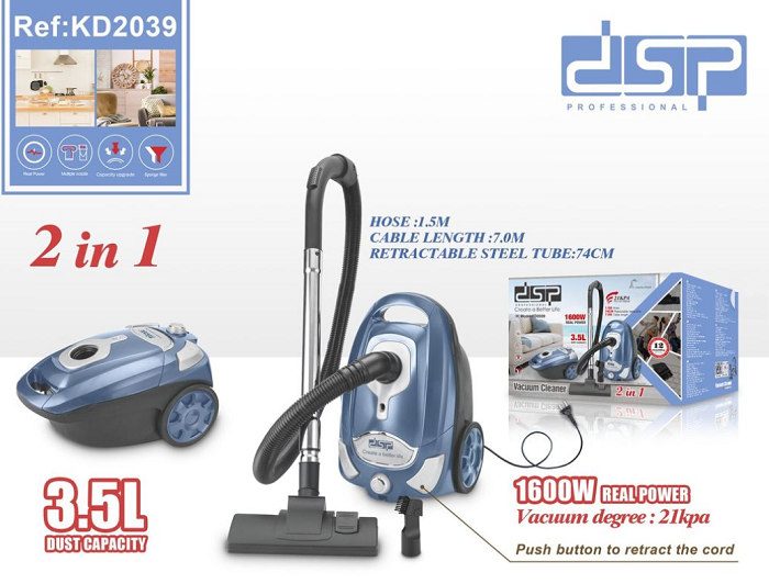 Ηλεκτρική σκούπα – KD2039 – DSP – 615945
