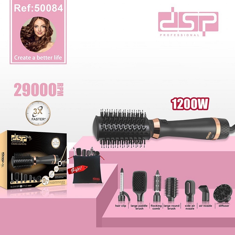Ηλεκτρική βούρτσα μαλλιών – 7in1 – 50084 – DSP – 616225