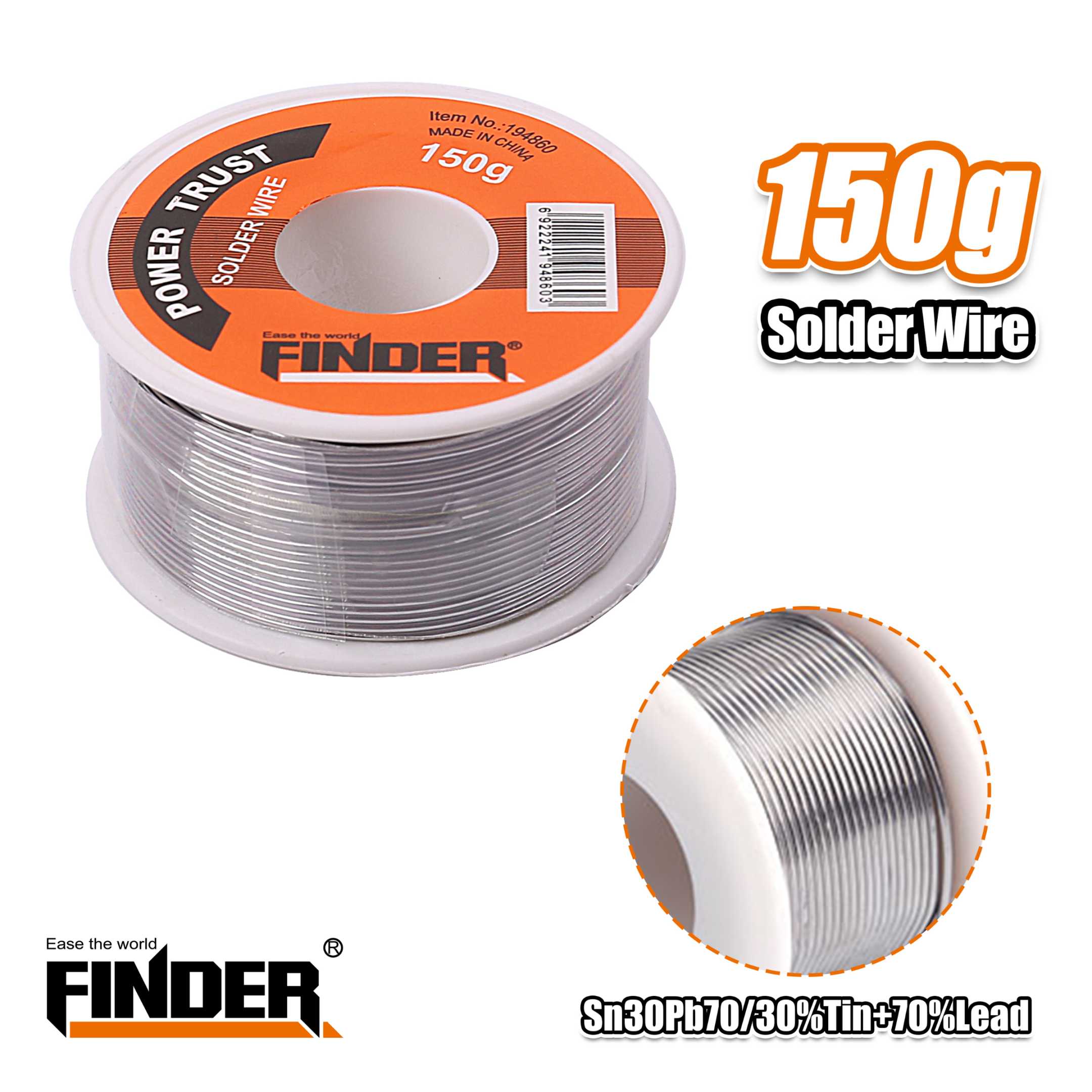 Σύρμα συγκόλλησης Καλάι – 150g – Finder – 194860