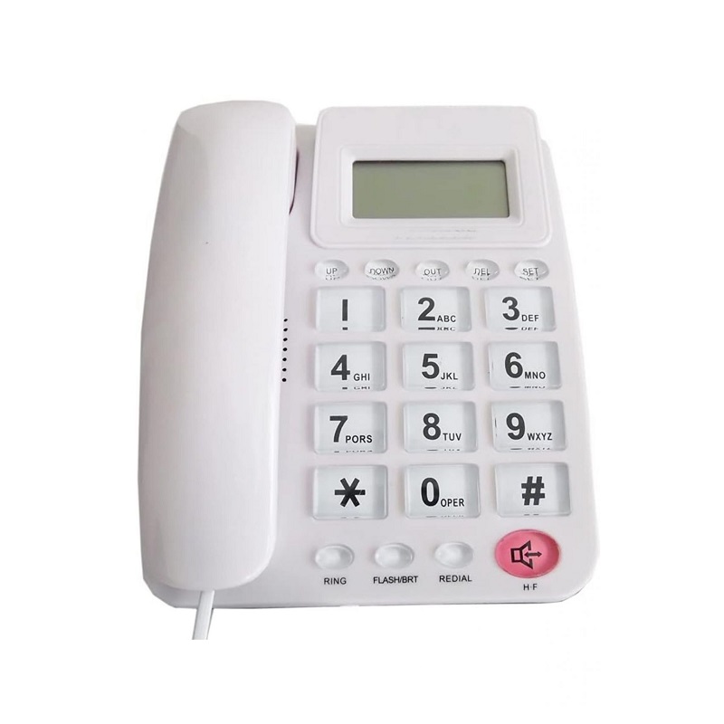 Ενσύρματο σταθερό τηλέφωνο – OHO-5004 – 650044 – White