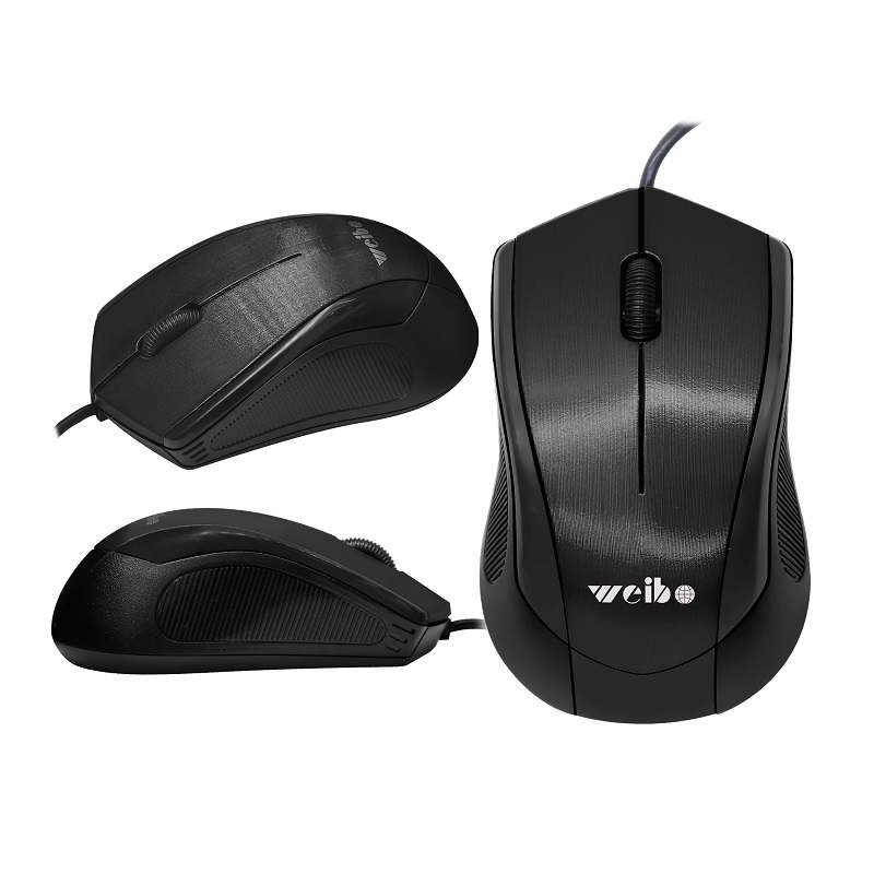Ενσύρματο ποντίκι Η/Υ – FC209 – Weibo – 652098 – Black