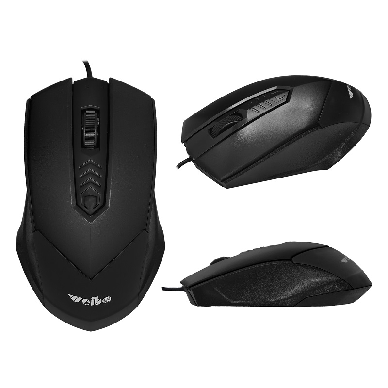 Ενσύρματο ποντίκι Η/Υ – FC3013 – Weibo – 653132 – Black