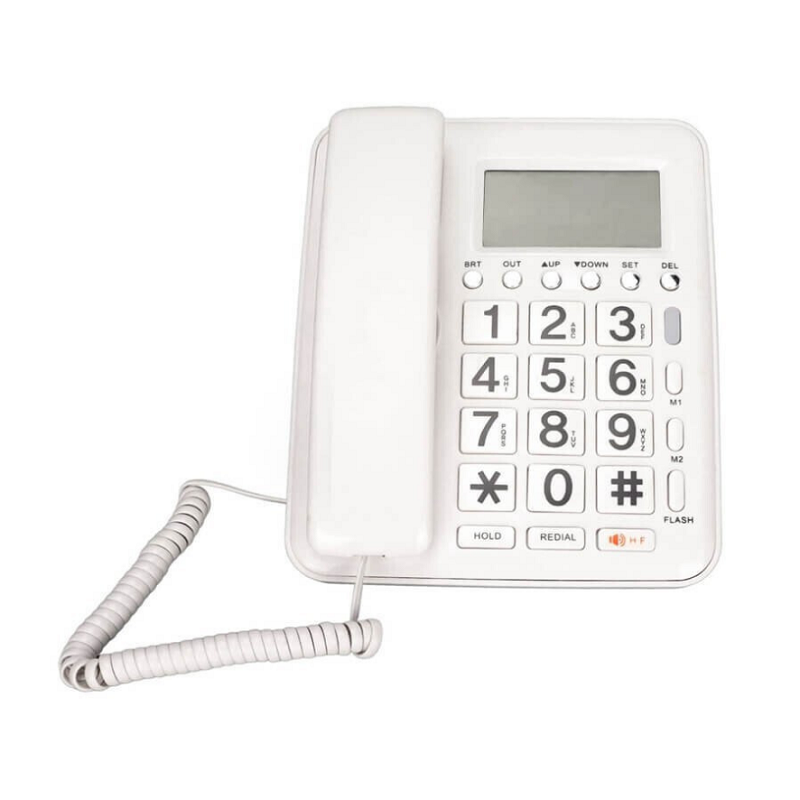 Ενσύρματο σταθερό τηλέφωνο – OHO-933 – 659337 – White