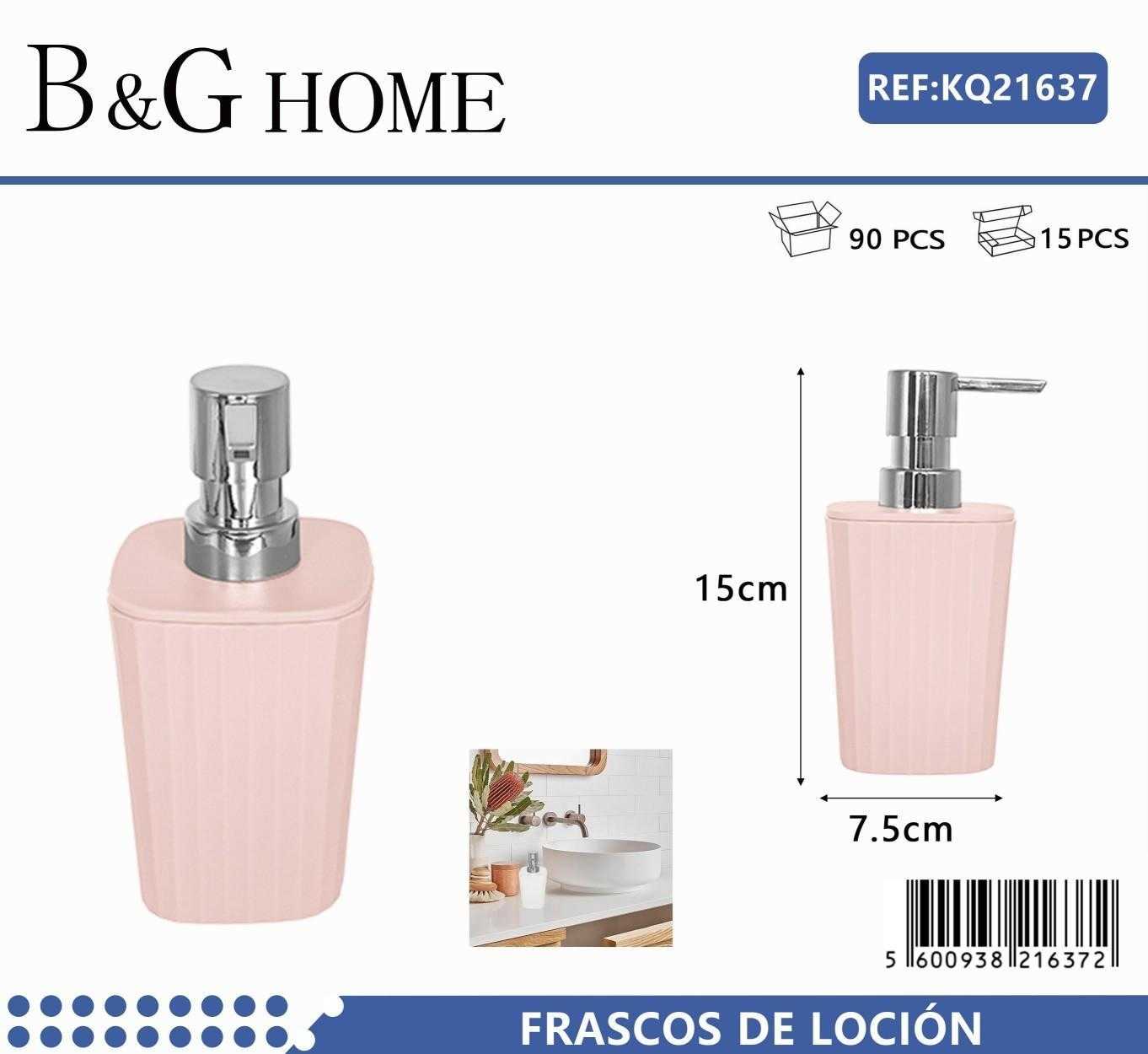 Θήκη κρεμοσάπουνου Dispenser πλαστική – Light Pink – 21637