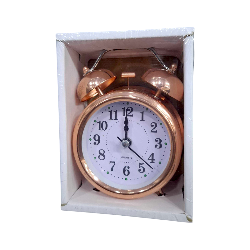 Επιτραπέζιο ρολόι – Ξυπνητήρι – 669-14 – 669141 – Rose Gold