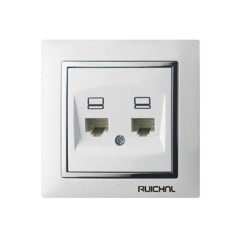 Πρίζα γραμμής δικτύου Ethernet διπλή – RC3616-RJ45 – 674957