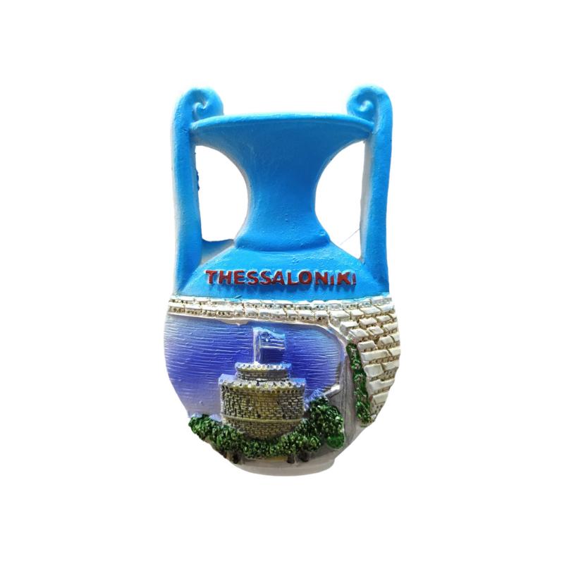 Tουριστικό μαγνητάκι Souvenir – Σετ 12pcs – Resin Magnet – Thessaloniki – 678156