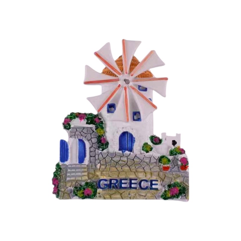 Tουριστικό μαγνητάκι Souvenir – Σετ 12pcs – Resin Magnet – Greece – 678189