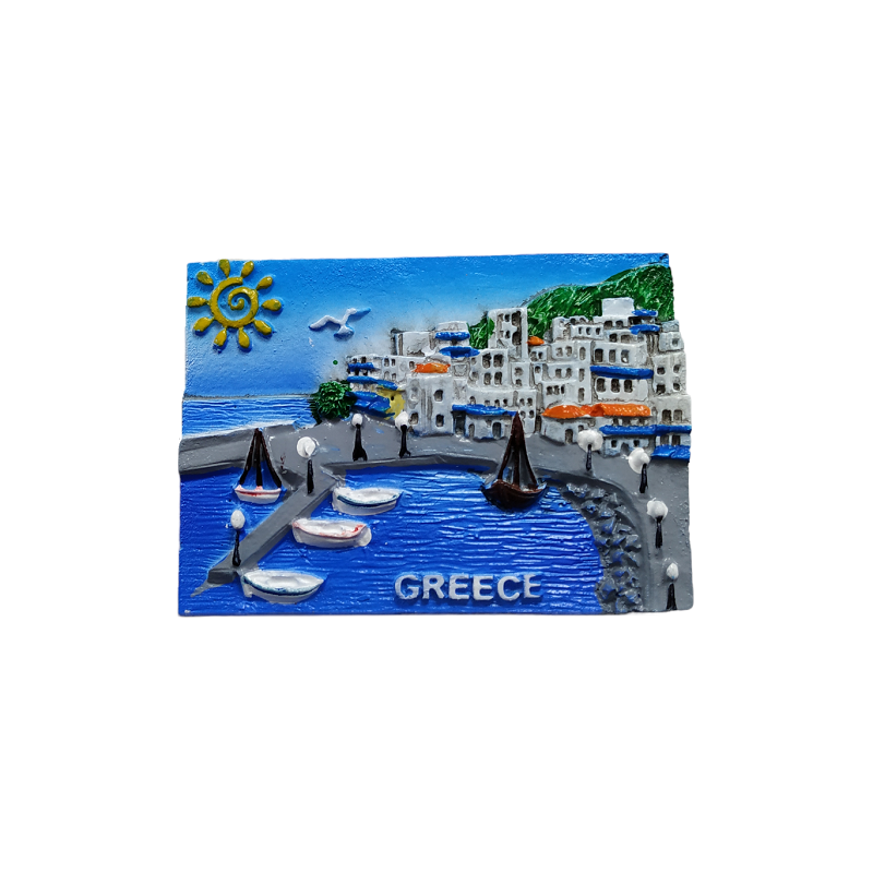 Tουριστικό μαγνητάκι Souvenir – Σετ 12pcs – Resin Magnet – Greece – 678275