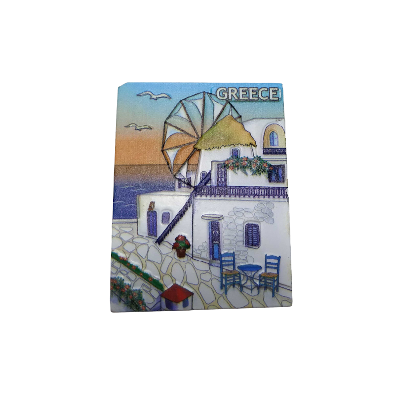 Tουριστικό μαγνητάκι Souvenir – Σετ 12pcs – Resin Magnet – Greece – 678320