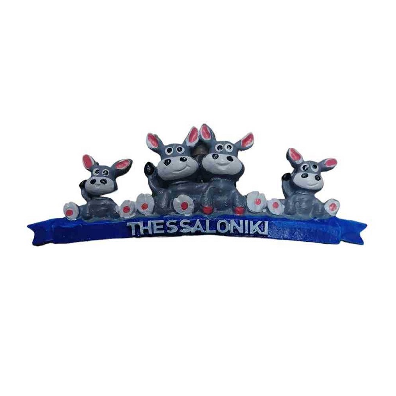 Tουριστικό μαγνητάκι Souvenir – Σετ 12pcs – Resin Magnet – Thessaloniki – 678336