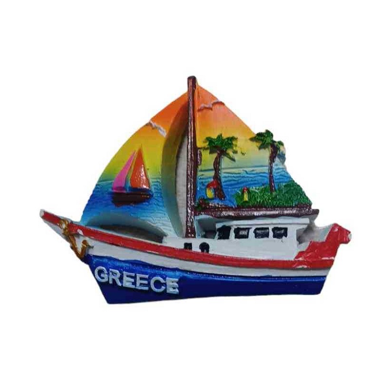 Tουριστικό μαγνητάκι Souvenir – Σετ 12pcs – Resin Magnet – Greece – 678338