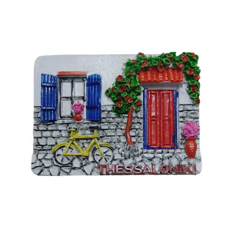 Tουριστικό μαγνητάκι Souvenir – Σετ 12pcs – Resin Magnet – Thessaloniki – 678345
