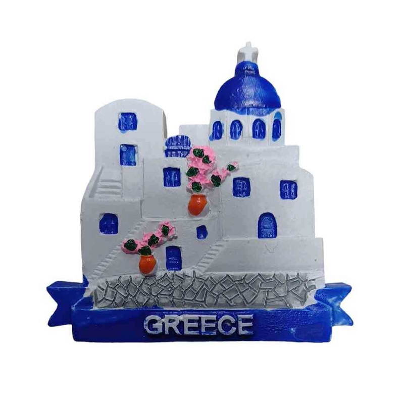 Tουριστικό μαγνητάκι Souvenir – Σετ 12pcs – Resin Magnet – Greece – 678352