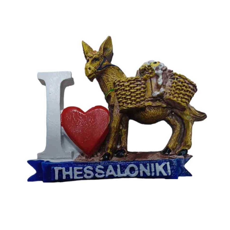 Tουριστικό μαγνητάκι Souvenir – Σετ 12pcs – Resin Magnet – Thessaloniki – 678357