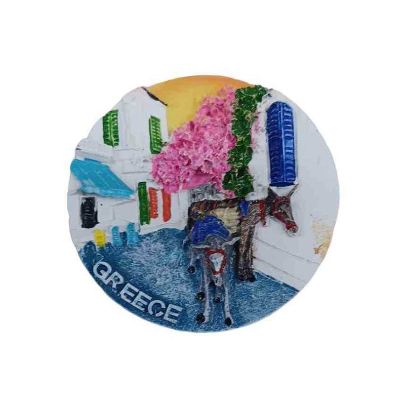Tουριστικό μαγνητάκι Souvenir – Σετ 12pcs – Resin Magnet – Greece – 678382