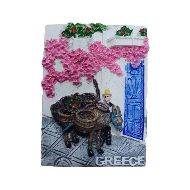 Tουριστικό μαγνητάκι Souvenir – Σετ 12pcs – Resin Magnet – Greece – 678383