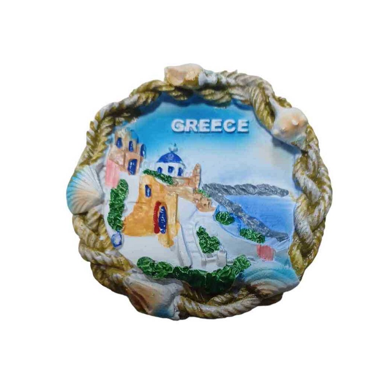 Tουριστικό μαγνητάκι Souvenir – Σετ 12pcs – Resin Magnet – Greece – 678385